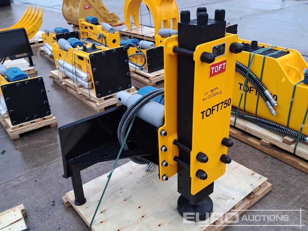 Unused 2025 TOFT TOFT750 Hydraulic Post Driver to suit Skidsteer Loader - Implemento para Excavadora: foto 2 Unused 2025 TOFT TOFT750 Hydraulic Post Driver to suit Skidsteer Loader - Implemento para Excavadora: foto 2