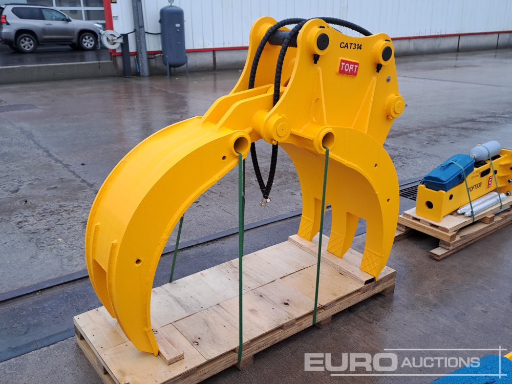 Unused 2025 Toft ASC65 Hydraylic 5 Tyne Grapple 65mm Pin to suit 13 Ton Excavator - Implemento para Excavadora: foto 1 Unused 2025 Toft ASC65 Hydraylic 5 Tyne Grapple 65mm Pin to suit 13 Ton Excavator - Implemento para Excavadora: foto 1