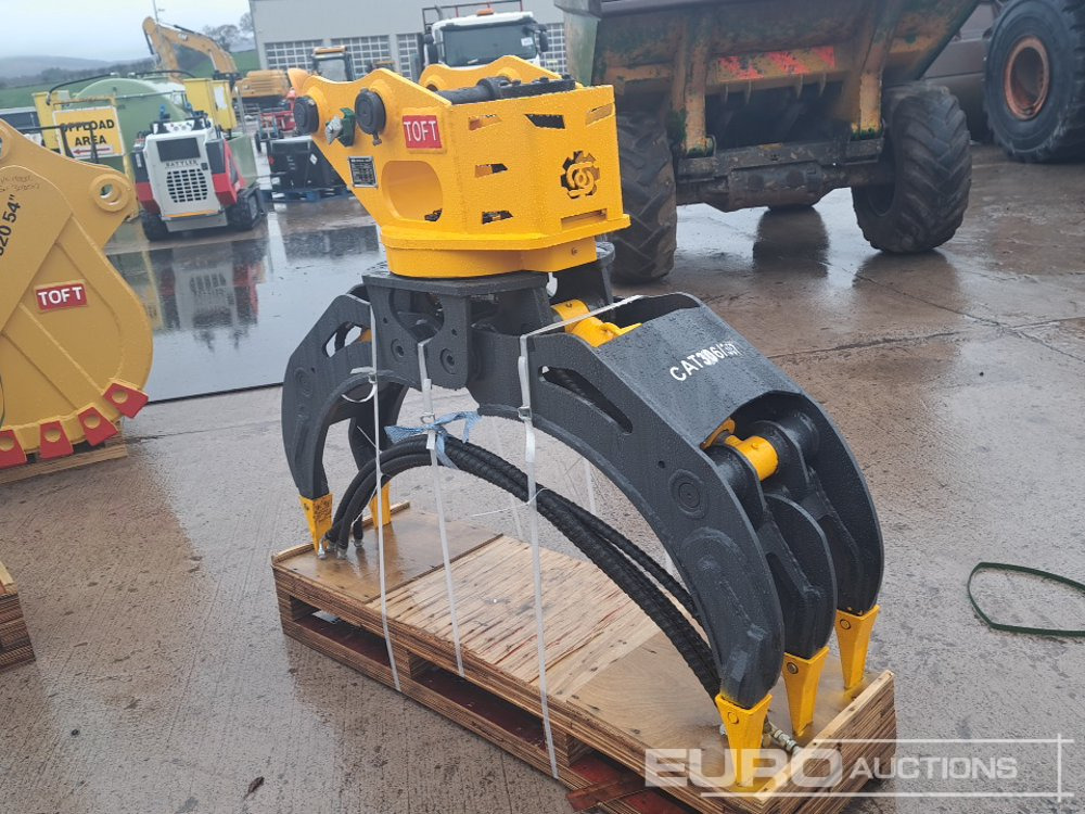 Unused 2025 Toft TOFT04G Hydraulic Rotating Grapple 45mm Pin to suit 4-6 Ton Excavator - Implemento para Excavadora: foto 3 Unused 2025 Toft TOFT04G Hydraulic Rotating Grapple 45mm Pin to suit 4-6 Ton Excavator - Implemento para Excavadora: foto 3