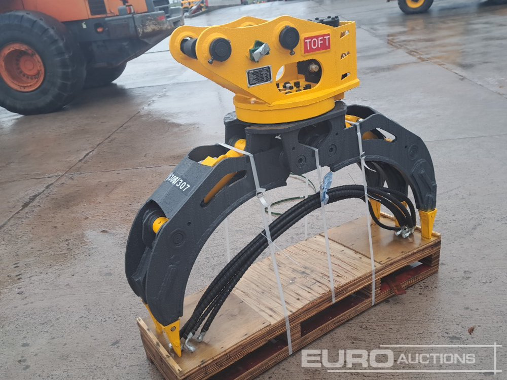 Unused 2025 Toft TOFT04G Hydraulic Rotating Grapple 45mm Pin to suit 4-6 Ton Excavator - Implemento para Excavadora: foto 2 Unused 2025 Toft TOFT04G Hydraulic Rotating Grapple 45mm Pin to suit 4-6 Ton Excavator - Implemento para Excavadora: foto 2