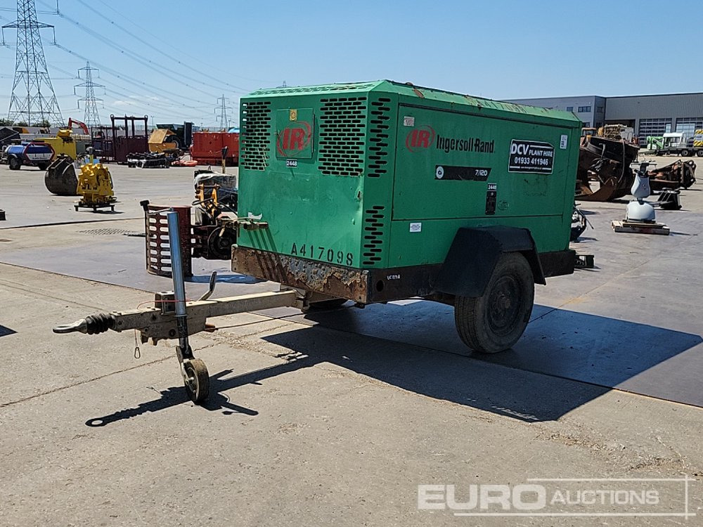 Ingersoll Rand Single Axle Compressor - Compresor de aire: foto 1 Ingersoll Rand Single Axle Compressor - Compresor de aire: foto 1