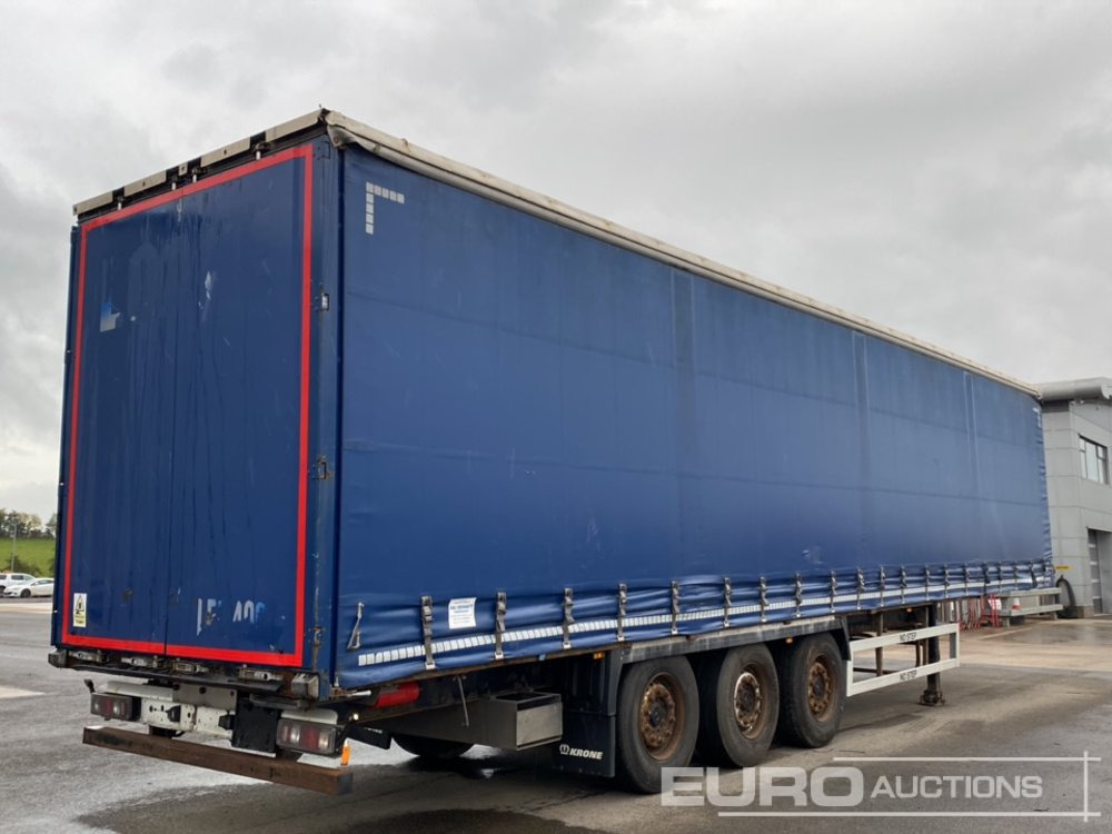 Krone SD 45' Tri Axle Curtainsider Trailer, BPW Axles - Semirremolque lona: foto 5 Krone SD 45' Tri Axle Curtainsider Trailer, BPW Axles - Semirremolque lona: foto 5
