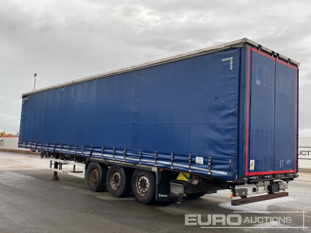 Krone SD 45' Tri Axle Curtainsider Trailer, BPW Axles - Semirremolque lona: foto 3 Krone SD 45' Tri Axle Curtainsider Trailer, BPW Axles - Semirremolque lona: foto 3