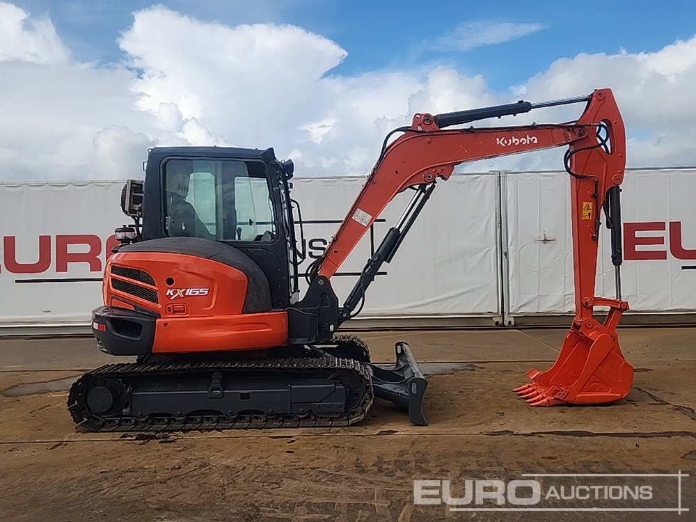 Miniexcavadora Kubota KX165-5: foto 6