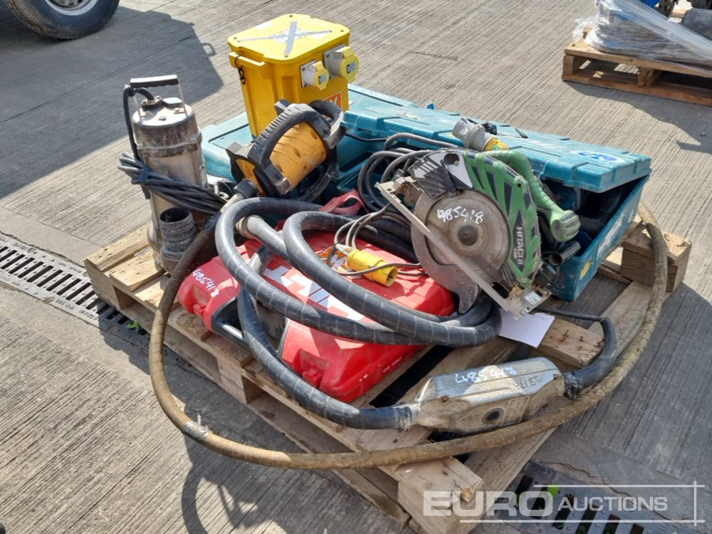 Makita 110 Volt Hammer Drill (2 of)Hitachi 110 Volt Circular Saw, Hilti Nail Gun, 110 Volt Water Pump, 110 Volt Transformer, 110 Volt Poker Unit - Equipo de construcción: foto 1 Makita 110 Volt Hammer Drill (2 of)Hitachi 110 Volt Circular Saw, Hilti Nail Gun, 110 Volt Water Pump, 110 Volt Transformer, 110 Volt Poker Unit - Equipo de construcción: foto 1