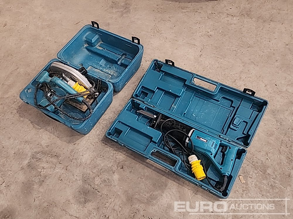 Makita 9704R 110 Volt Circular Saw, Makita JR3000V Recip Saw (2 of) - Equipo de construcción: foto 1 Makita 9704R 110 Volt Circular Saw, Makita JR3000V Recip Saw (2 of) - Equipo de construcción: foto 1