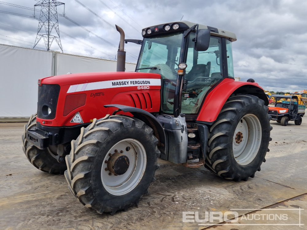 Massey Ferguson 6480 - Tractor: foto 1 Massey Ferguson 6480 - Tractor: foto 1