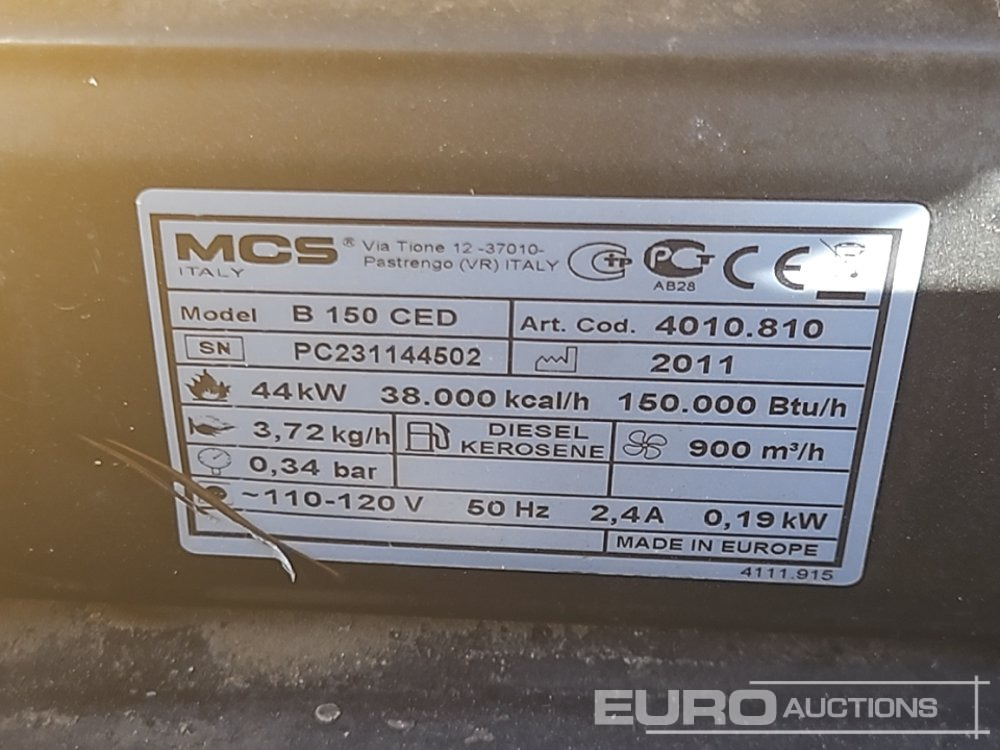Equipo de construcción Master B150 CED: foto 19