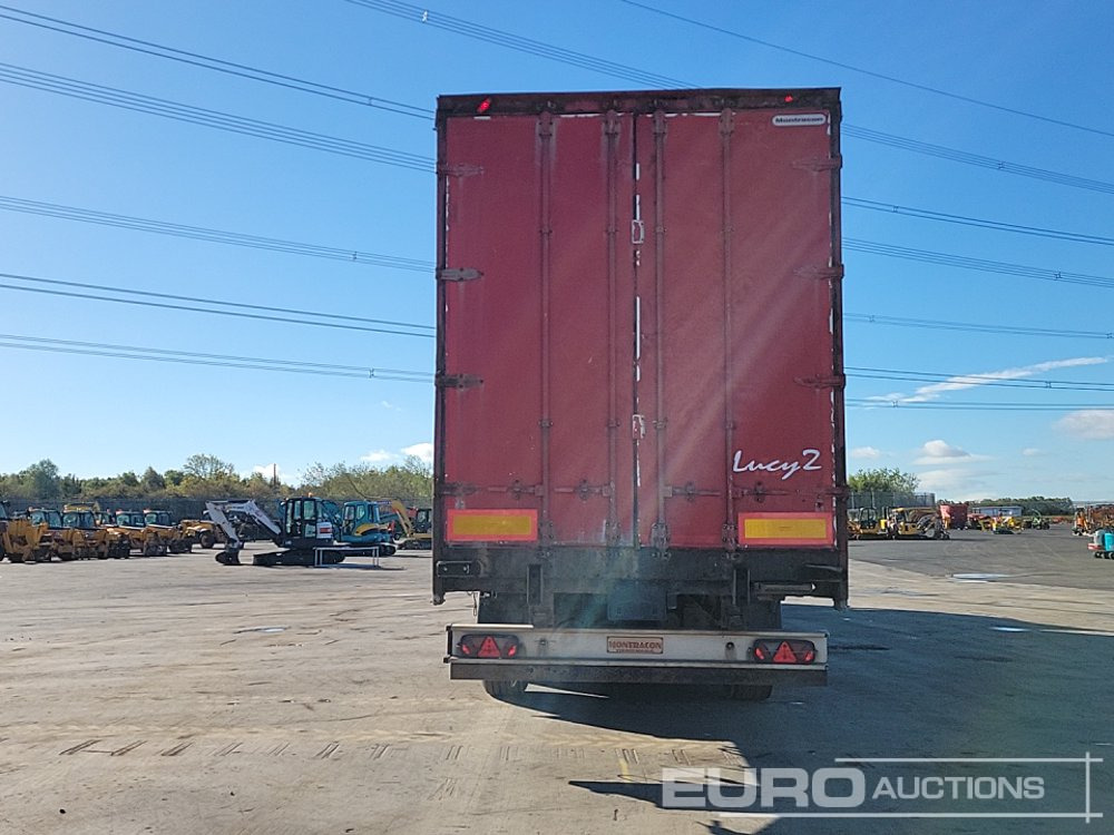 Montracon Tri Axle Curtainsider Trailer - Semirremolque lona: foto 4 Montracon Tri Axle Curtainsider Trailer - Semirremolque lona: foto 4