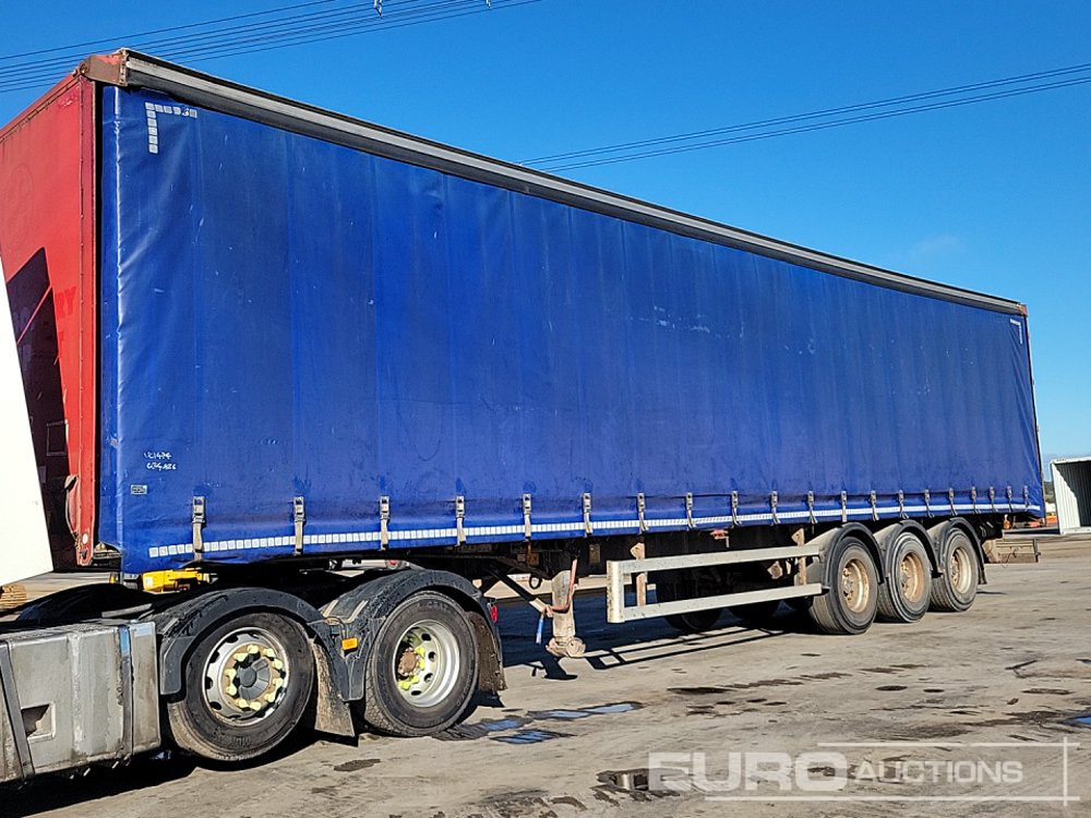 Montracon Tri Axle Curtainsider Trailer - Semirremolque lona: foto 1 Montracon Tri Axle Curtainsider Trailer - Semirremolque lona: foto 1