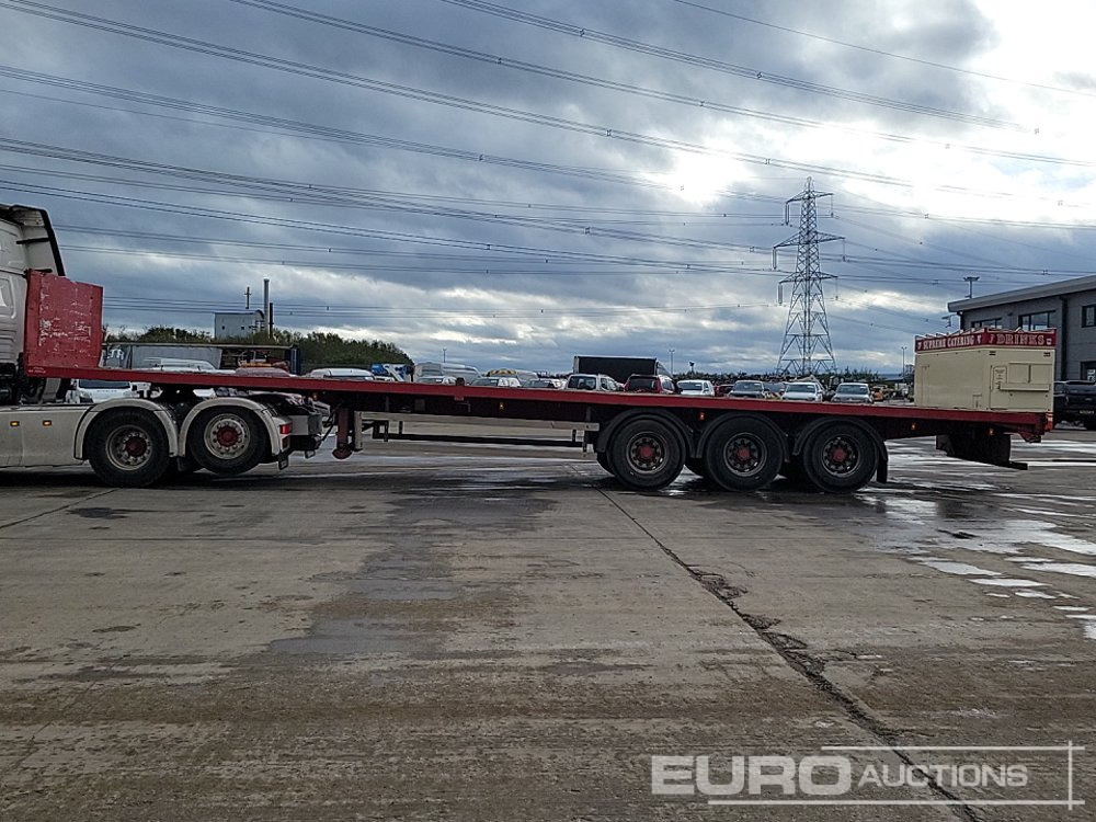 Montracon Tri Axle Flat Bed Trailer - Semirremolque plataforma/ Caja abierta: foto 2 Montracon Tri Axle Flat Bed Trailer - Semirremolque plataforma/ Caja abierta: foto 2