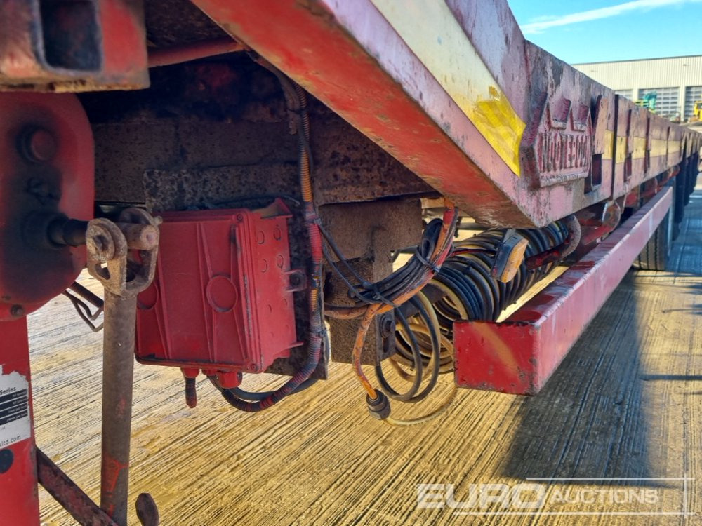 Camión caja abierta Nooteboom 4 Axle Extendable Low Loader Trailer, Twin Axle Rear Steer, Out Riggers: foto 32 Camión caja abierta Nooteboom 4 Axle Extendable Low Loader Trailer, Twin Axle Rear Steer, Out Riggers: foto 32