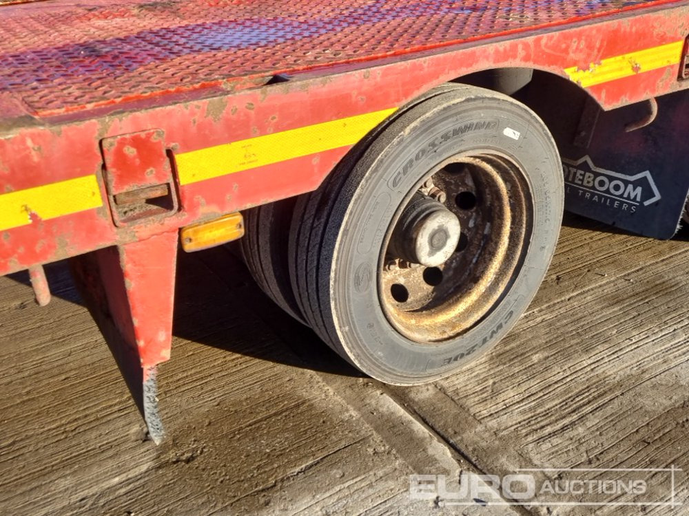 Camión caja abierta Nooteboom 4 Axle Extendable Low Loader Trailer, Twin Axle Rear Steer, Out Riggers: foto 13 Camión caja abierta Nooteboom 4 Axle Extendable Low Loader Trailer, Twin Axle Rear Steer, Out Riggers: foto 13