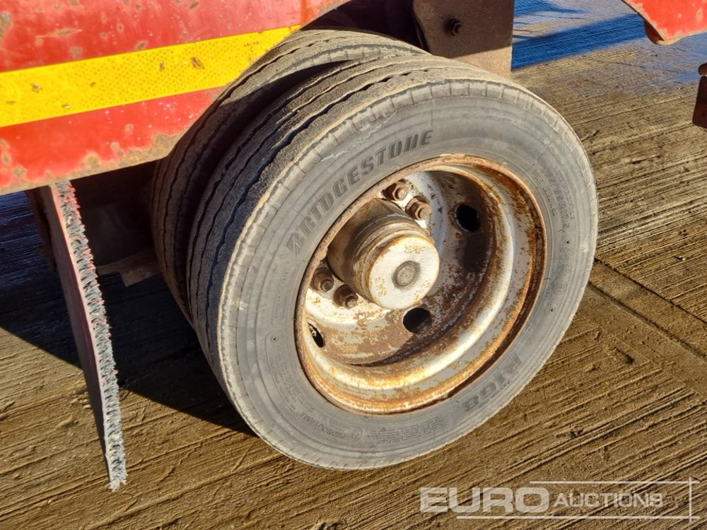 Camión caja abierta Nooteboom 4 Axle Extendable Low Loader Trailer, Twin Axle Rear Steer, Out Riggers: foto 16 Camión caja abierta Nooteboom 4 Axle Extendable Low Loader Trailer, Twin Axle Rear Steer, Out Riggers: foto 16