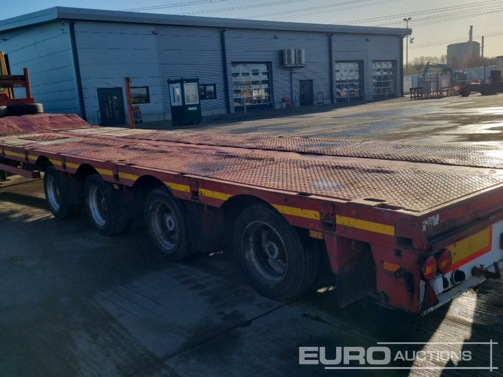 Camión caja abierta Nooteboom 4 Axle Extendable Low Loader Trailer, Twin Axle Rear Steer, Out Riggers: foto 29 Camión caja abierta Nooteboom 4 Axle Extendable Low Loader Trailer, Twin Axle Rear Steer, Out Riggers: foto 29