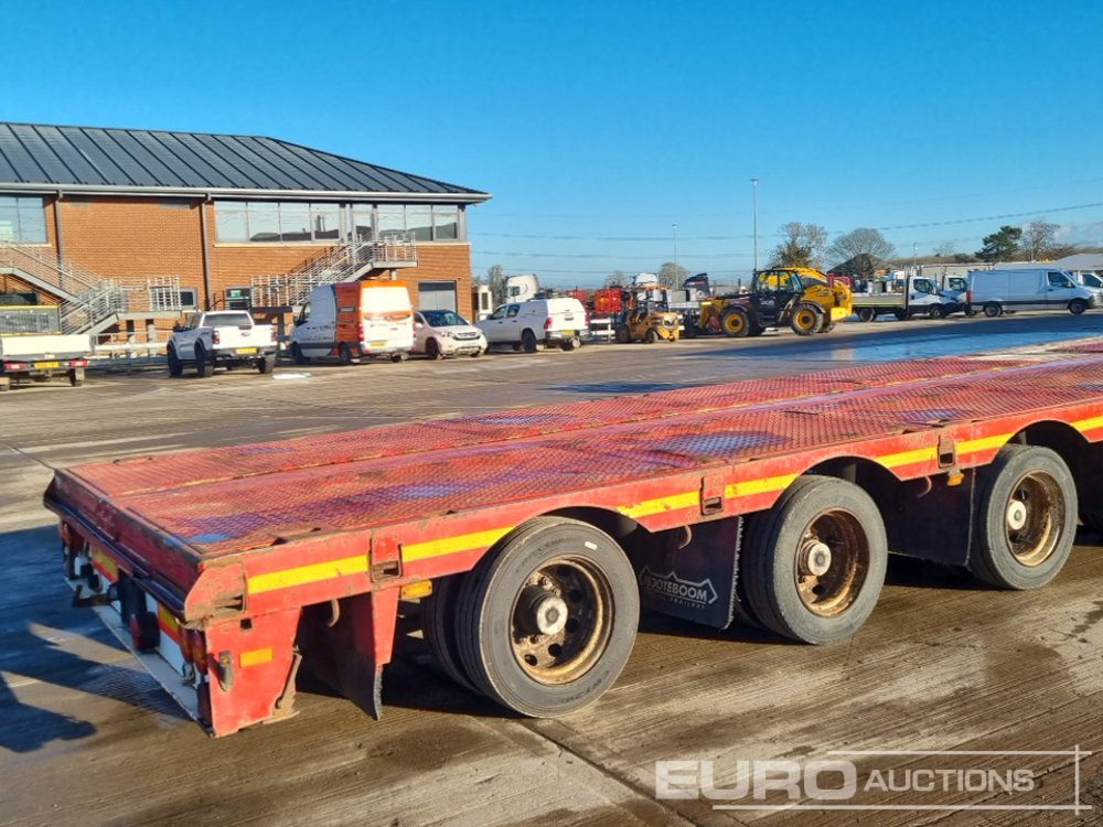 Camión caja abierta Nooteboom 4 Axle Extendable Low Loader Trailer, Twin Axle Rear Steer, Out Riggers: foto 18 Camión caja abierta Nooteboom 4 Axle Extendable Low Loader Trailer, Twin Axle Rear Steer, Out Riggers: foto 18