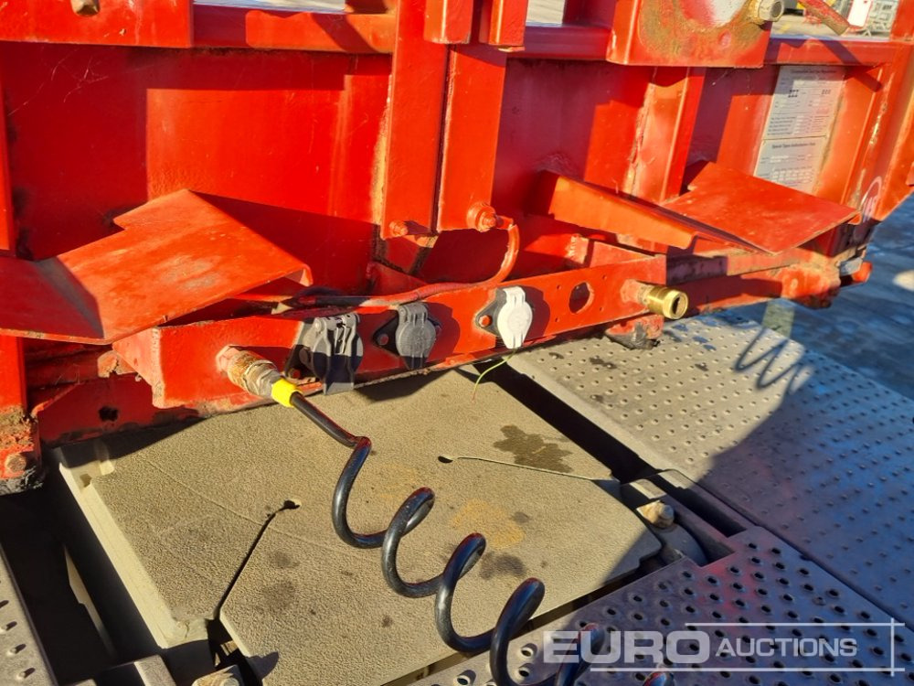 Camión caja abierta Nooteboom 4 Axle Extendable Low Loader Trailer, Twin Axle Rear Steer, Out Riggers: foto 26 Camión caja abierta Nooteboom 4 Axle Extendable Low Loader Trailer, Twin Axle Rear Steer, Out Riggers: foto 26