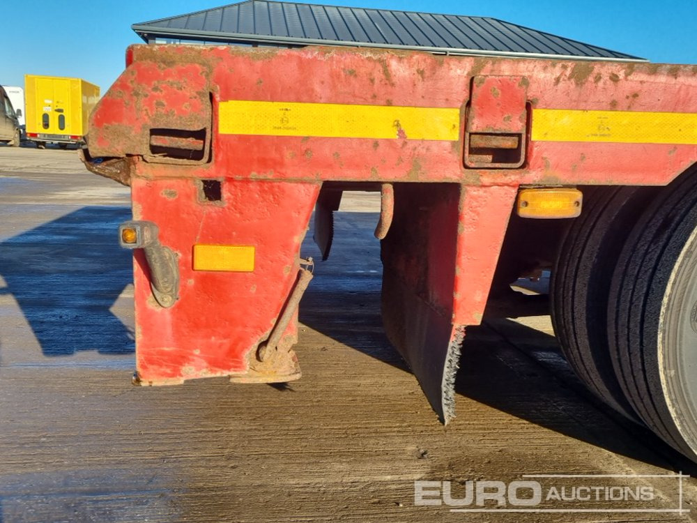 Camión caja abierta Nooteboom 4 Axle Extendable Low Loader Trailer, Twin Axle Rear Steer, Out Riggers: foto 19 Camión caja abierta Nooteboom 4 Axle Extendable Low Loader Trailer, Twin Axle Rear Steer, Out Riggers: foto 19