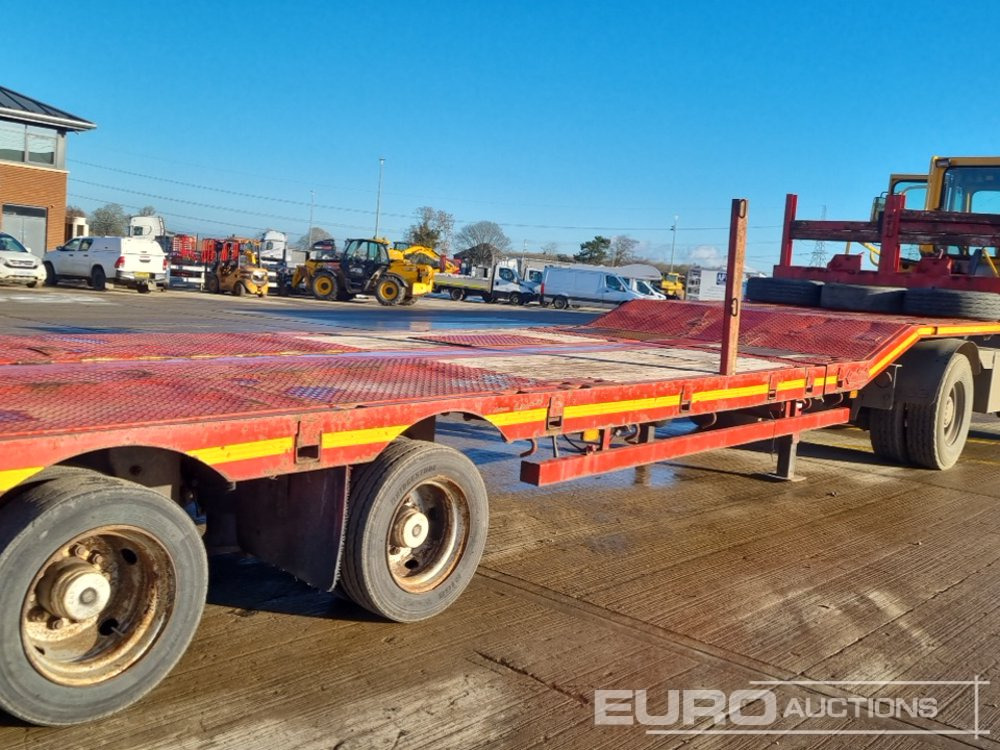 Camión caja abierta Nooteboom 4 Axle Extendable Low Loader Trailer, Twin Axle Rear Steer, Out Riggers: foto 20 Camión caja abierta Nooteboom 4 Axle Extendable Low Loader Trailer, Twin Axle Rear Steer, Out Riggers: foto 20