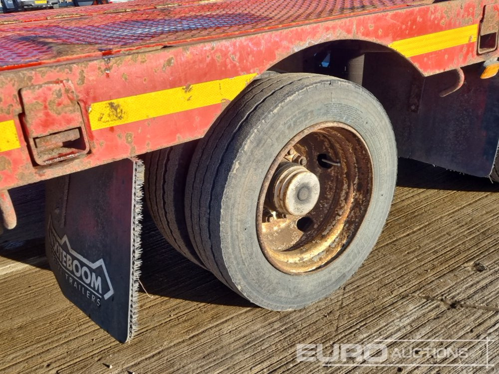 Camión caja abierta Nooteboom 4 Axle Extendable Low Loader Trailer, Twin Axle Rear Steer, Out Riggers: foto 14 Camión caja abierta Nooteboom 4 Axle Extendable Low Loader Trailer, Twin Axle Rear Steer, Out Riggers: foto 14