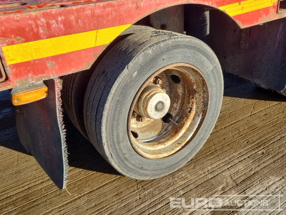 Camión caja abierta Nooteboom 4 Axle Extendable Low Loader Trailer, Twin Axle Rear Steer, Out Riggers: foto 15 Camión caja abierta Nooteboom 4 Axle Extendable Low Loader Trailer, Twin Axle Rear Steer, Out Riggers: foto 15