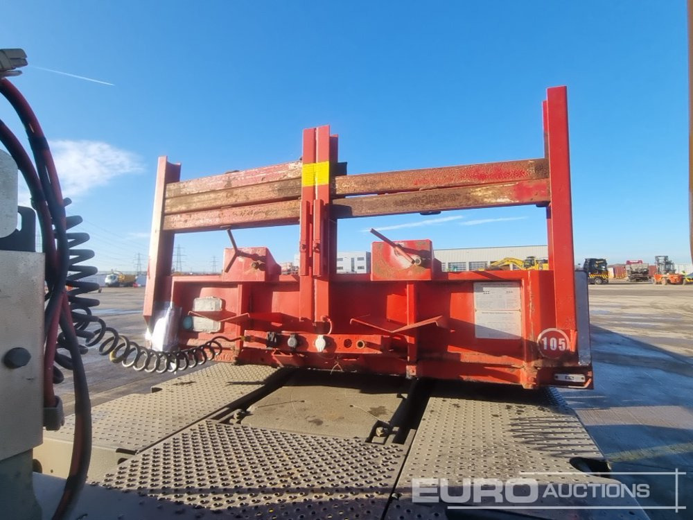 Camión caja abierta Nooteboom 4 Axle Extendable Low Loader Trailer, Twin Axle Rear Steer, Out Riggers: foto 8 Camión caja abierta Nooteboom 4 Axle Extendable Low Loader Trailer, Twin Axle Rear Steer, Out Riggers: foto 8
