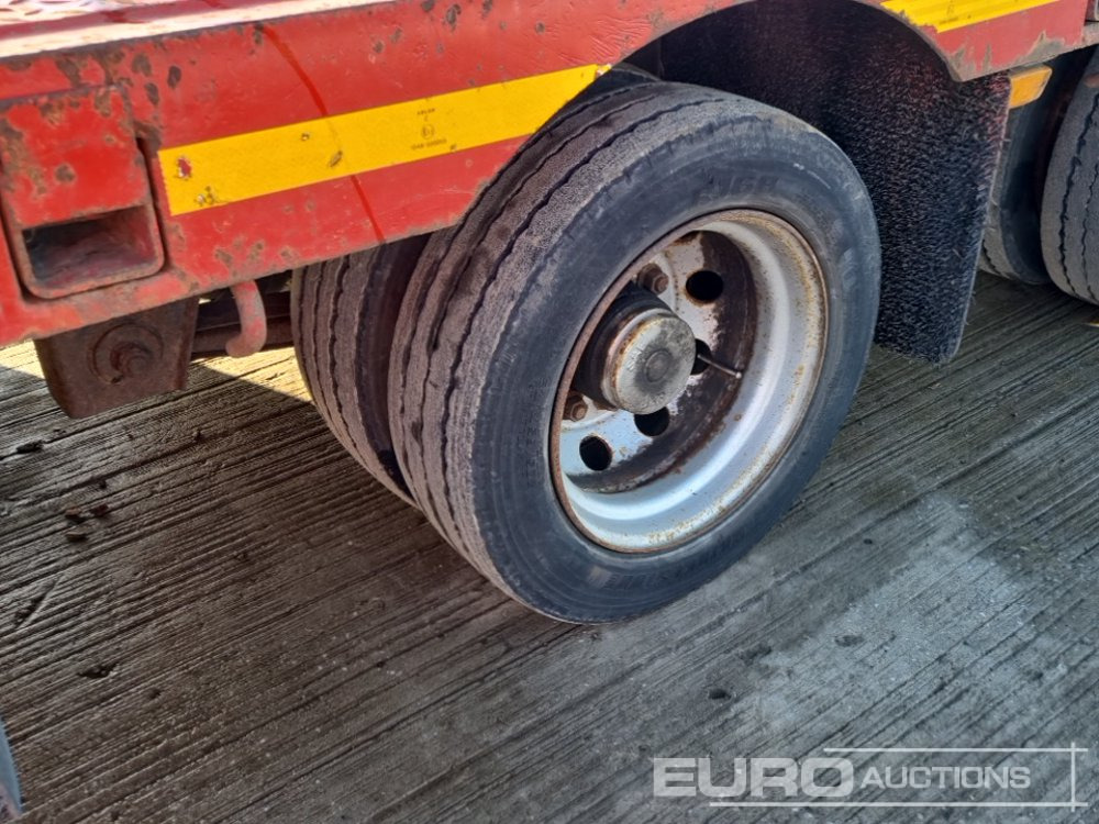 Camión caja abierta Nooteboom 4 Axle Extendable Low Loader Trailer, Twin Axle Rear Steer, Out Riggers: foto 10 Camión caja abierta Nooteboom 4 Axle Extendable Low Loader Trailer, Twin Axle Rear Steer, Out Riggers: foto 10