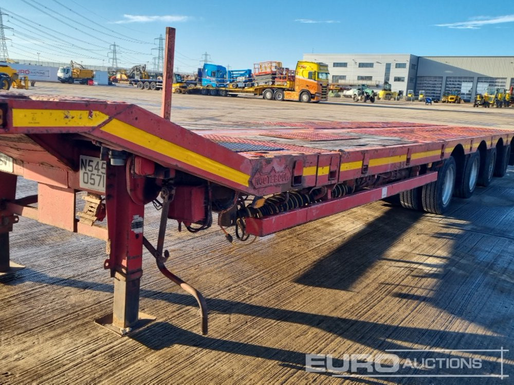 Camión caja abierta Nooteboom 4 Axle Extendable Low Loader Trailer, Twin Axle Rear Steer, Out Riggers: foto 31 Camión caja abierta Nooteboom 4 Axle Extendable Low Loader Trailer, Twin Axle Rear Steer, Out Riggers: foto 31