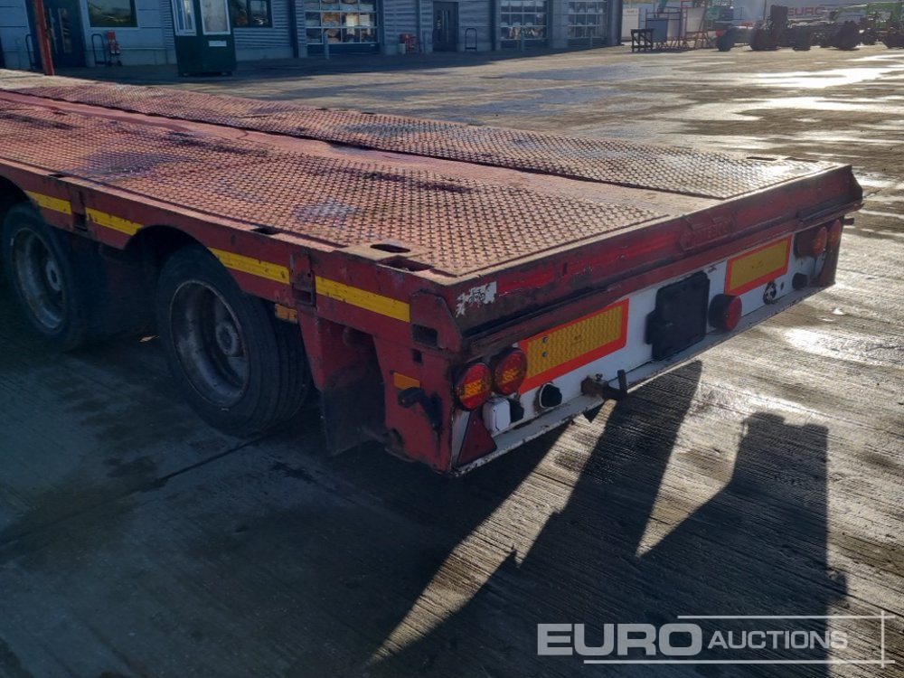 Camión caja abierta Nooteboom 4 Axle Extendable Low Loader Trailer, Twin Axle Rear Steer, Out Riggers: foto 27 Camión caja abierta Nooteboom 4 Axle Extendable Low Loader Trailer, Twin Axle Rear Steer, Out Riggers: foto 27