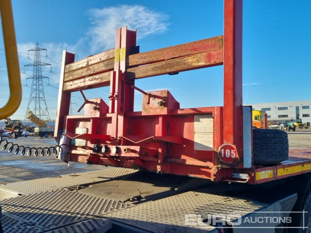 Camión caja abierta Nooteboom 4 Axle Extendable Low Loader Trailer, Twin Axle Rear Steer, Out Riggers: foto 34 Camión caja abierta Nooteboom 4 Axle Extendable Low Loader Trailer, Twin Axle Rear Steer, Out Riggers: foto 34