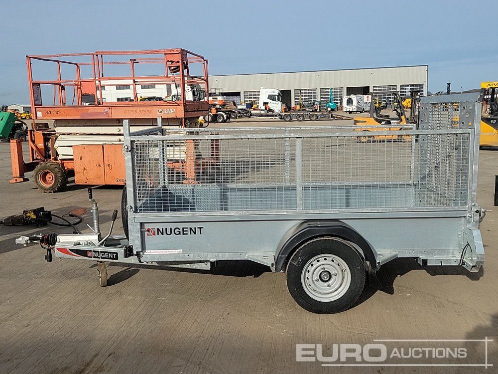 Nugen 1.4 Ton Single Axle Plant Trailer, Ramp - Remolque porta maquinaria: foto 2 Nugen 1.4 Ton Single Axle Plant Trailer, Ramp - Remolque porta maquinaria: foto 2