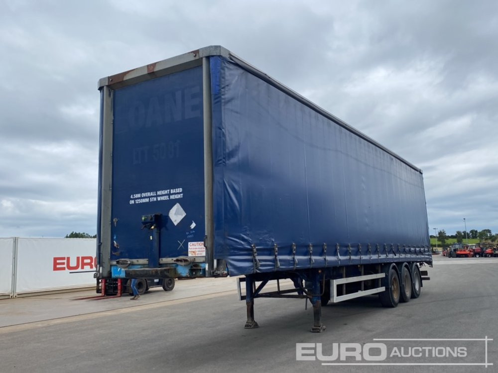 2010 Lawrence David SDC 45' Tri Axle Curtainsider Trailer - Otros: foto 1 2010 Lawrence David SDC 45' Tri Axle Curtainsider Trailer - Otros: foto 1