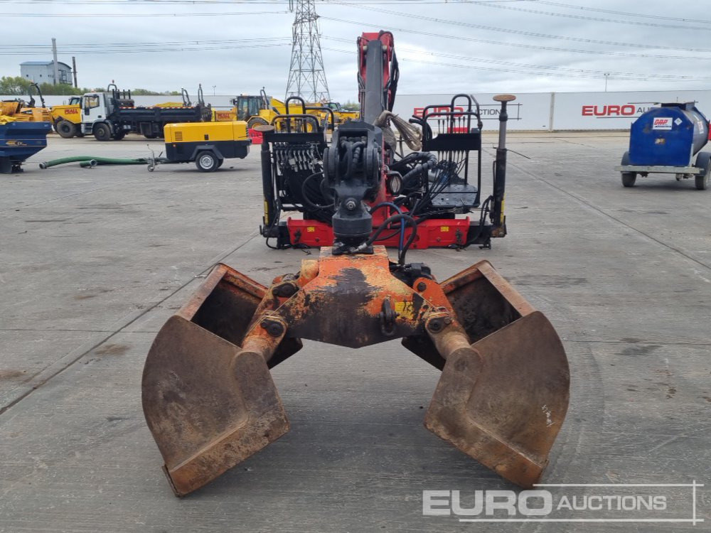 Palfinger Epsilon M125L Hydraulic Crane, Clamshell Bucket - Grúa para camión: foto 1 Palfinger Epsilon M125L Hydraulic Crane, Clamshell Bucket - Grúa para camión: foto 1