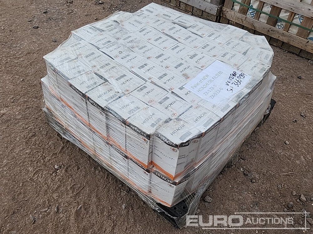 Pallet of Hitachi Filters - Equipo de construcción: foto 2 Pallet of Hitachi Filters - Equipo de construcción: foto 2