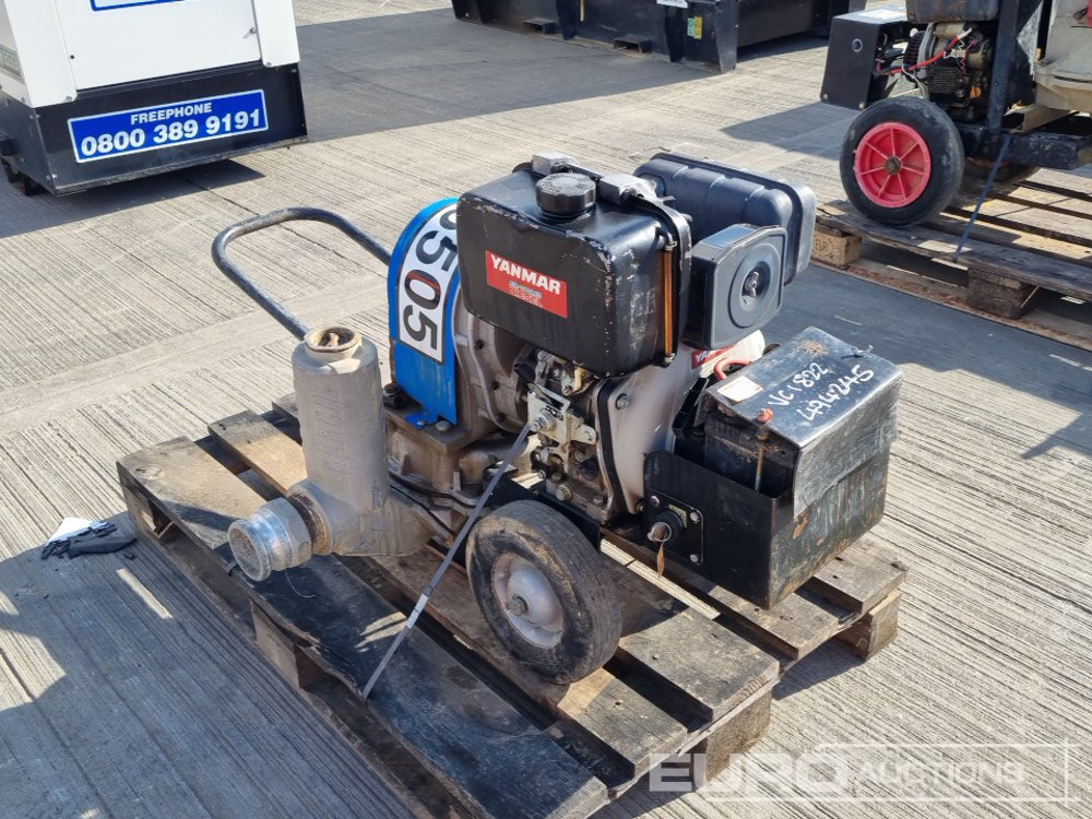 Bomba de agua Portable 3" Water Pump, Yanmar Engine: foto 7