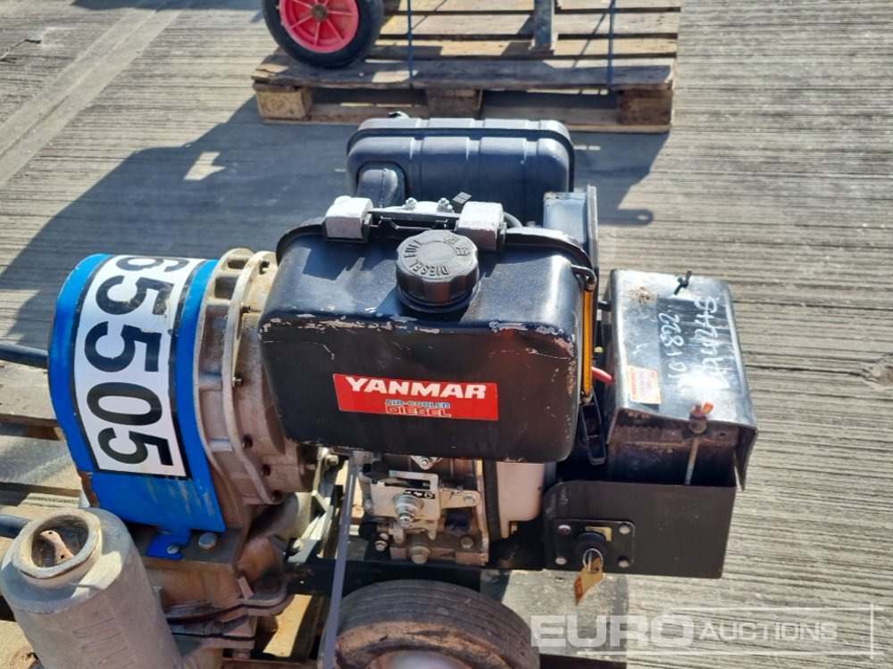 Bomba de agua Portable 3" Water Pump, Yanmar Engine: foto 14