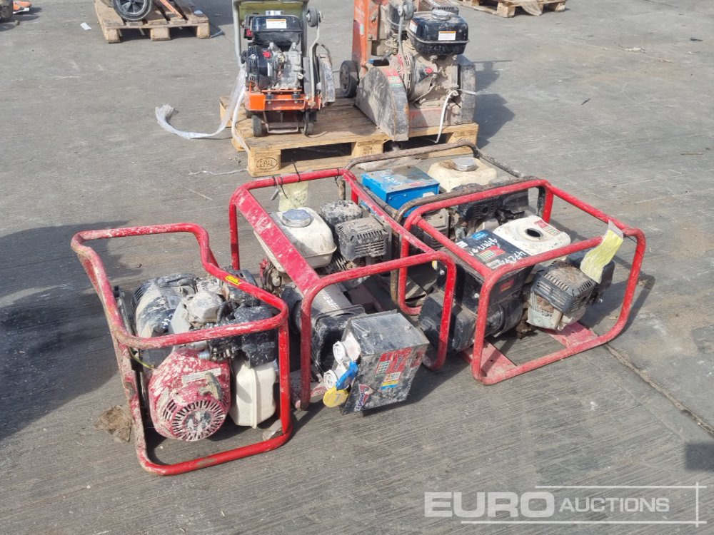 Pramac 2.4kVA Generator (3 of), Stephill Generator, Honda Engine - Generador industriale: foto 1 Pramac 2.4kVA Generator (3 of), Stephill Generator, Honda Engine - Generador industriale: foto 1