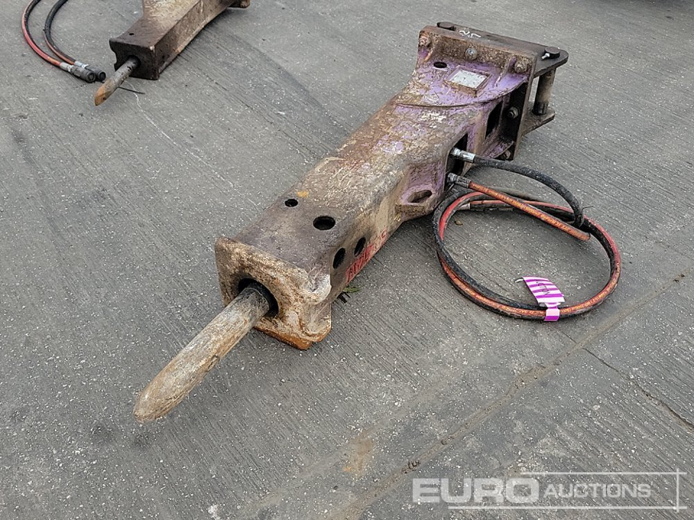 Prodem Hydraulic Breaker 45mm Pin to suit 4-6 Ton Excavator - Martillo hidráulico: foto 1 Prodem Hydraulic Breaker 45mm Pin to suit 4-6 Ton Excavator - Martillo hidráulico: foto 1