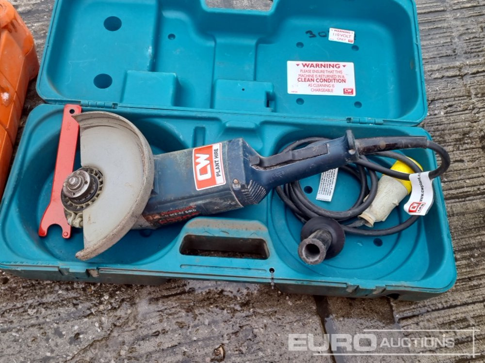 Equipo de construcción Radio Cable Detector (5 of), Bosch 110Volt Grinder, Bohrmaster 110Volt Mag Drill, Spitfire P370 Nail Gun, Paslode IM350+ Battery Nail Gun, Tiger APT-0600 6 Ton Adjustable Trolley: foto 31