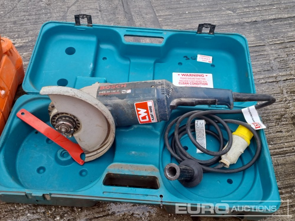 Equipo de construcción Radio Cable Detector (5 of), Bosch 110Volt Grinder, Bohrmaster 110Volt Mag Drill, Spitfire P370 Nail Gun, Paslode IM350+ Battery Nail Gun, Tiger APT-0600 6 Ton Adjustable Trolley: foto 30