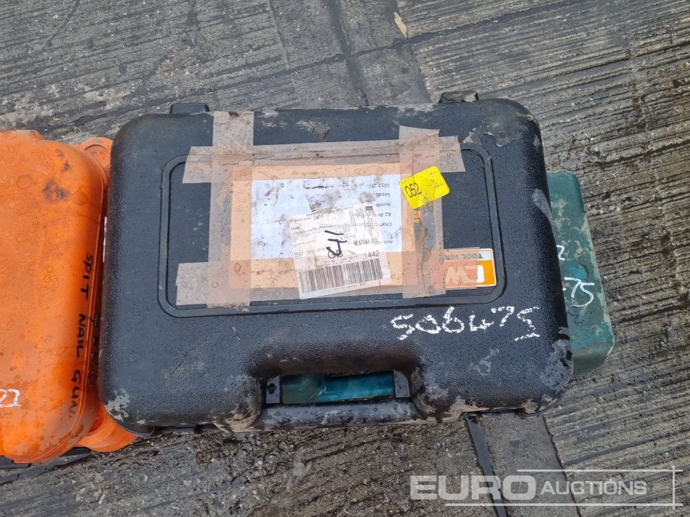 Equipo de construcción Radio Cable Detector (5 of), Bosch 110Volt Grinder, Bohrmaster 110Volt Mag Drill, Spitfire P370 Nail Gun, Paslode IM350+ Battery Nail Gun, Tiger APT-0600 6 Ton Adjustable Trolley: foto 23