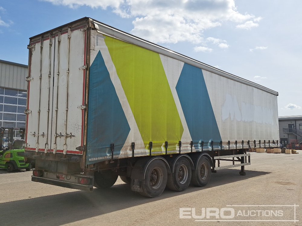SDC 45' Tri Axle Curtainsider Trailer, BPW Axles, - Semirremolque lona: foto 5 SDC 45' Tri Axle Curtainsider Trailer, BPW Axles, - Semirremolque lona: foto 5