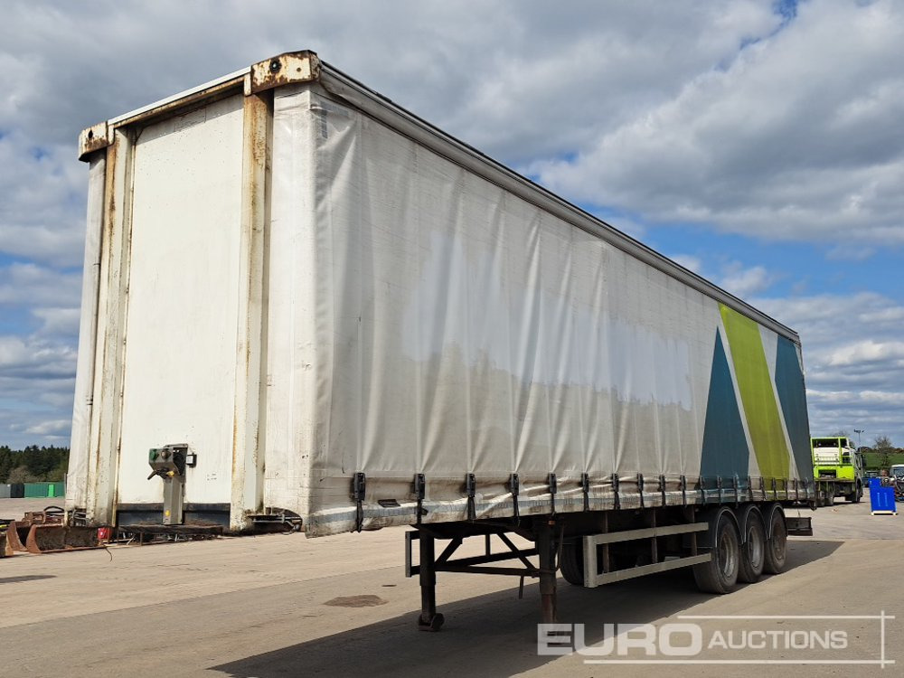 SDC 45' Tri Axle Curtainsider Trailer, BPW Axles, - Semirremolque lona: foto 1 SDC 45' Tri Axle Curtainsider Trailer, BPW Axles, - Semirremolque lona: foto 1