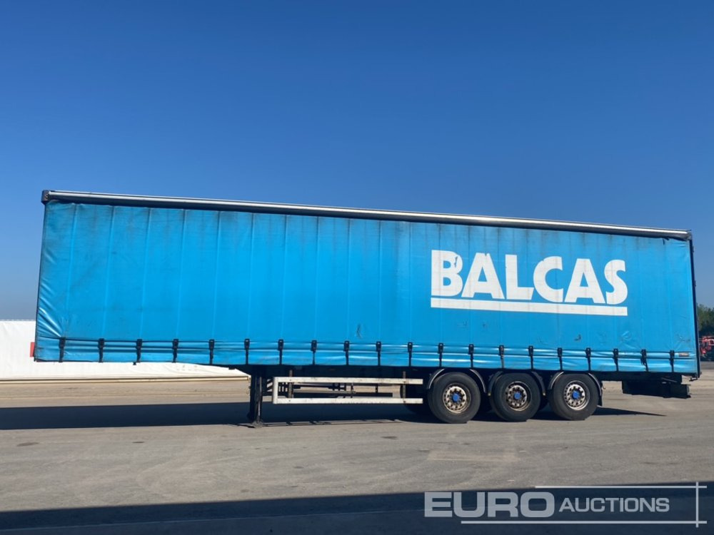 SDC 45' Tri Axle Curtainsider Trailer - Semirremolque lona: foto 2 SDC 45' Tri Axle Curtainsider Trailer - Semirremolque lona: foto 2