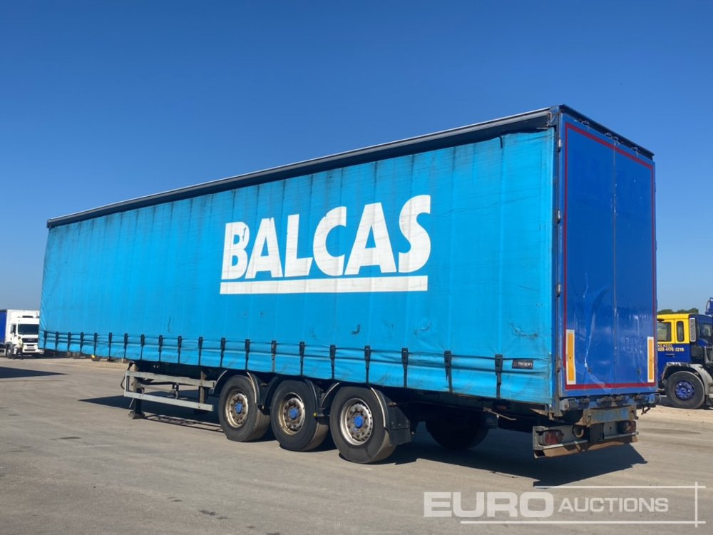 SDC 45' Tri Axle Curtainsider Trailer - Semirremolque lona: foto 3 SDC 45' Tri Axle Curtainsider Trailer - Semirremolque lona: foto 3