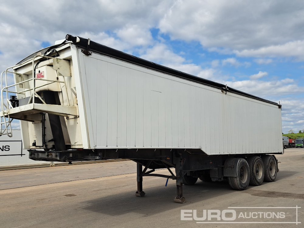 SDC Tri Axle Bulk Tipping Trailer, Easy Sheet, BPW Axles - Volquete semirremolque: foto 1 SDC Tri Axle Bulk Tipping Trailer, Easy Sheet, BPW Axles - Volquete semirremolque: foto 1