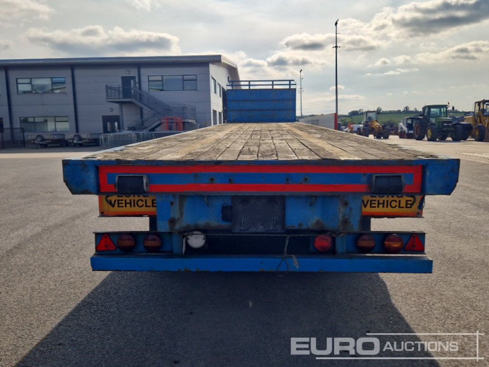 SDC Tri-Axle Flat Trailer, BPW Axles - Semirremolque plataforma/ Caja abierta: foto 3 SDC Tri-Axle Flat Trailer, BPW Axles - Semirremolque plataforma/ Caja abierta: foto 3