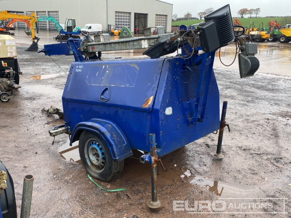 SMC Single Axle LED Lighting Tower, Kubota Engine - Torre de iluminación: foto 2 SMC Single Axle LED Lighting Tower, Kubota Engine - Torre de iluminación: foto 2