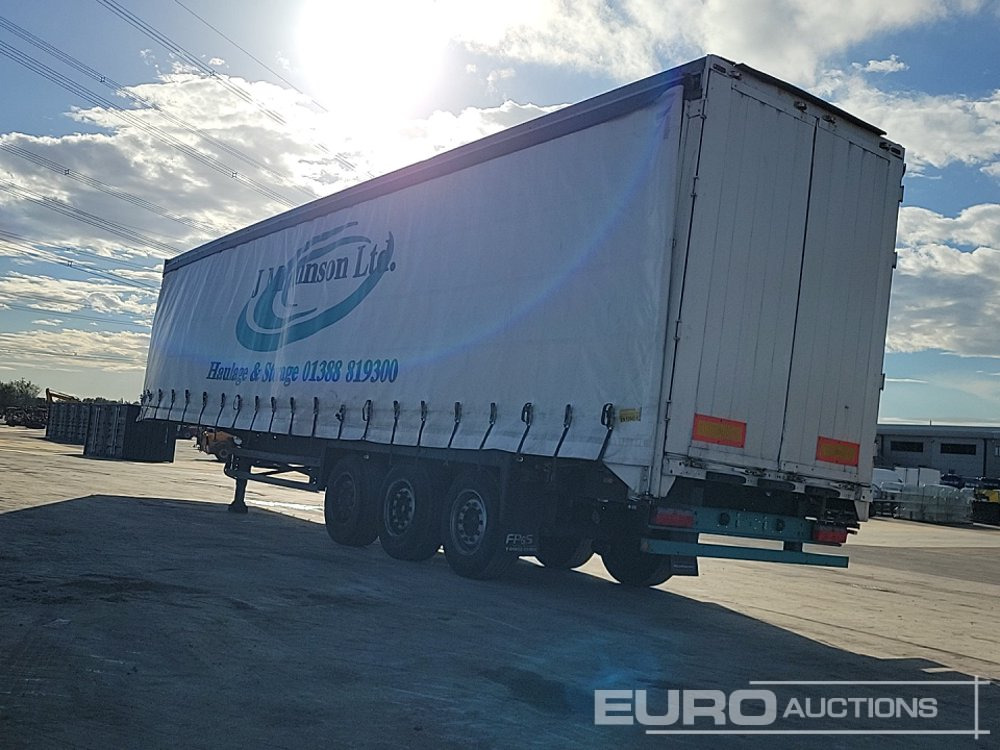 Schmitz Tri Axle Curtainsider Trailer (Plating Certificate Available) - Semirremolque lona: foto 3 Schmitz Tri Axle Curtainsider Trailer (Plating Certificate Available) - Semirremolque lona: foto 3