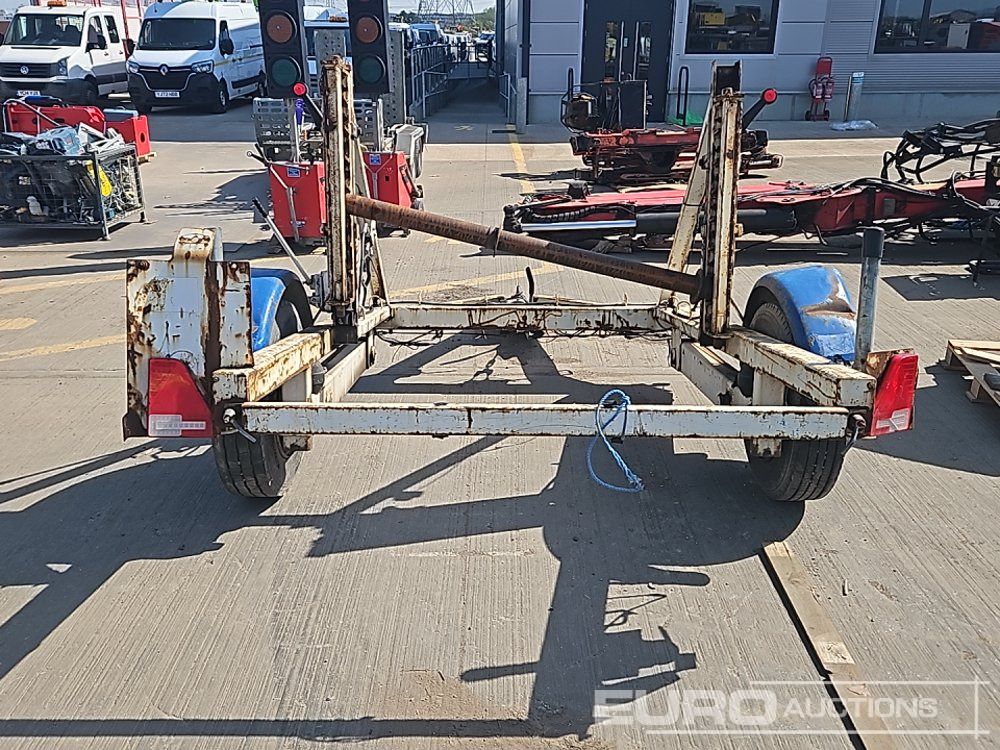 Seb International Single Axle Cable Reel Trailer - Remolque porta maquinaria: foto 4 Seb International Single Axle Cable Reel Trailer - Remolque porta maquinaria: foto 4